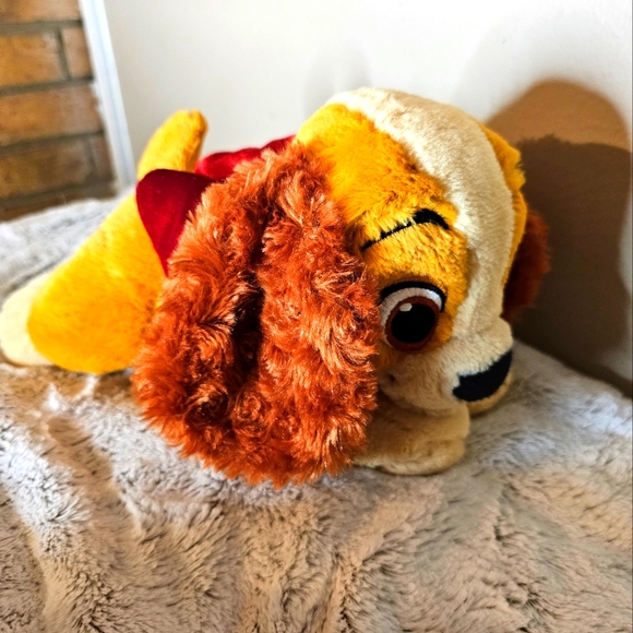 Disney Lady Plush in Hatbox Lady and the Tramp 65th Limited Release Plush ONLY - Picture 1 of 7